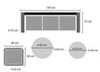 Conjunto sofa jardin Palermo